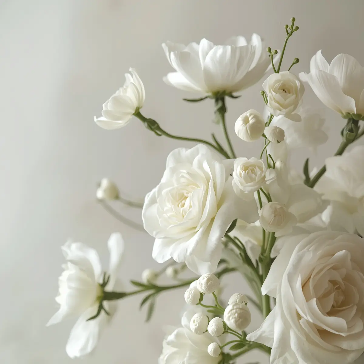 Premium garden rose bouquet